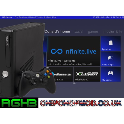 Xbox 360 live unlimited hot sale mod